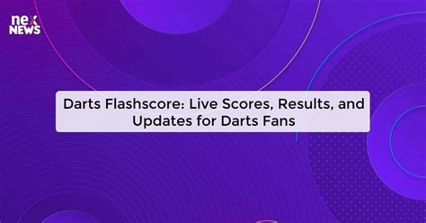 darts flashscores|Iba pa.